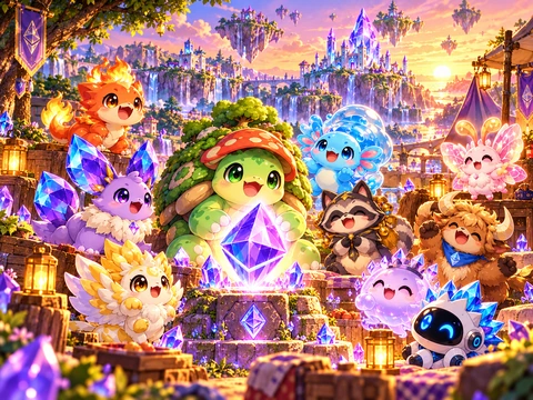 Welcome to Etherwild illustrated Etherwild adventure scene